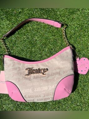 JUICY COUTURE Block Party Sandstone  SHOULDER BAG